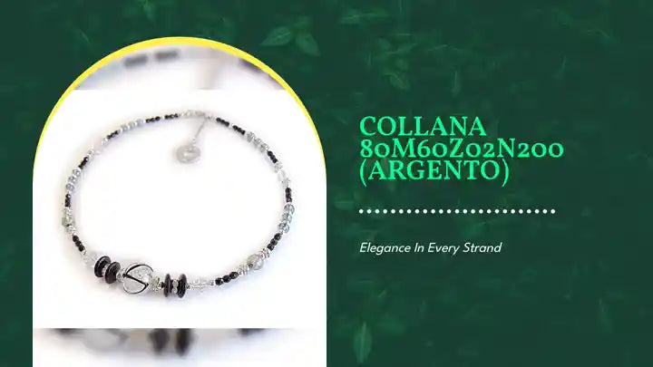 Collana 80M60Z02N200 (Argento) by@Outfy