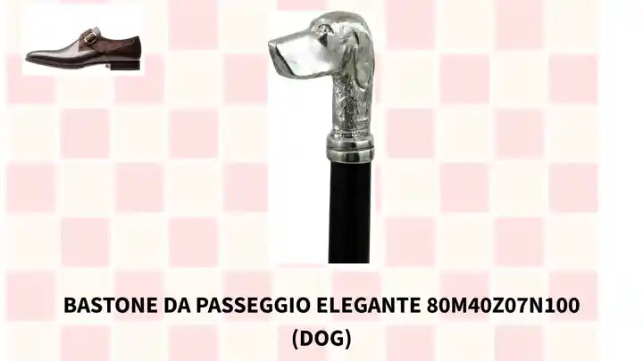 Bastone da passeggio elegante 80M40Z07N100 (Dog) by@Outfy