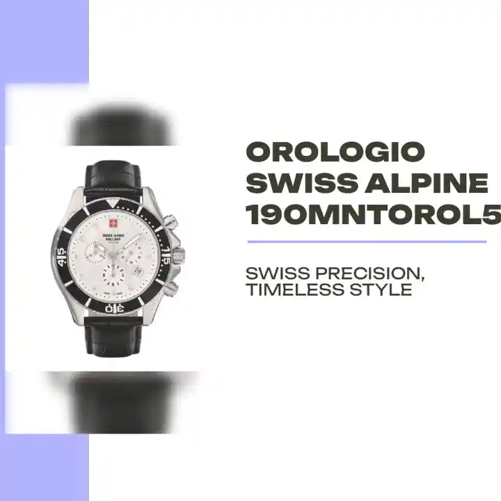 Orologio Swiss Alpine 190MNTOROL5M by@Outfy