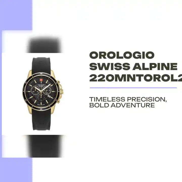 Orologio Swiss Alpine 220MNTOROL2M by@Outfy